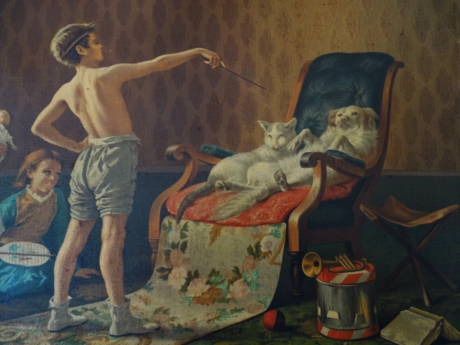 Il giovane domatore - dettaglio